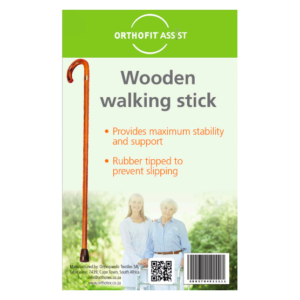 Wooden walking stick